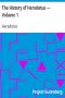 [Gutenberg 2707] • The History of Herodotus — Volume 1